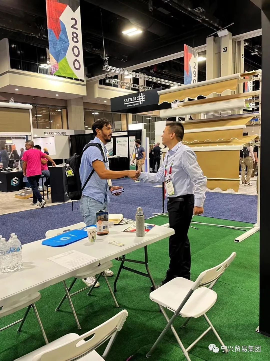 森福遮陽(yáng)設(shè)備(bei)公(gōng)司參加(jia)2022年(nian)北美工(gong)業面料及(ji)遮陽(yáng)産(chan)品(pin)展(zhan)